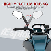 360 degree rotatable Side Mirror